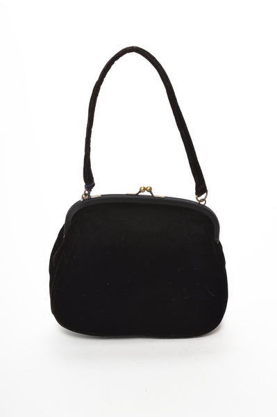 Lulu Guiness Velvet Embroidered Bag