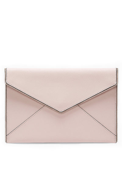 【訳あり】セール☆Rebecca Minkoff Leo Clutch 国内即発 Rebecca Minkoff Leo Clutch, Black | Costco