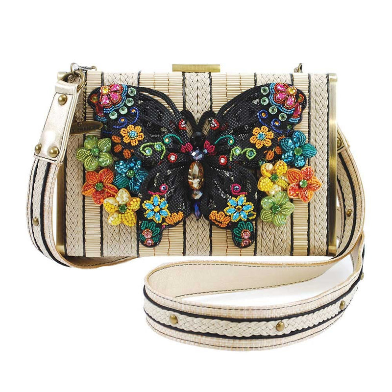 Mary Frances | 3D Butterfly Crossbody