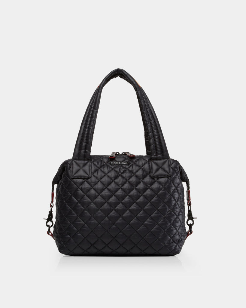 MZ Wallace Medium Sutton Black โ Classy Bag Lady