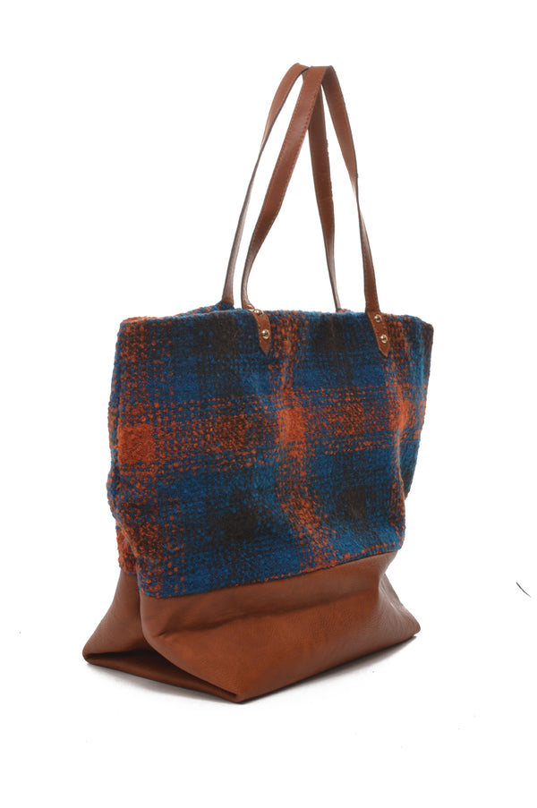 STREET LEVEL | Plaid Tote