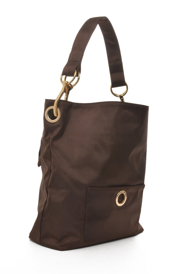 Reversible Utility Tote Brown/Olive
