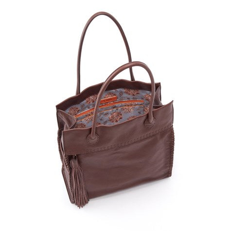 HOBO LURE Tote Walnut Classy Bag Lady