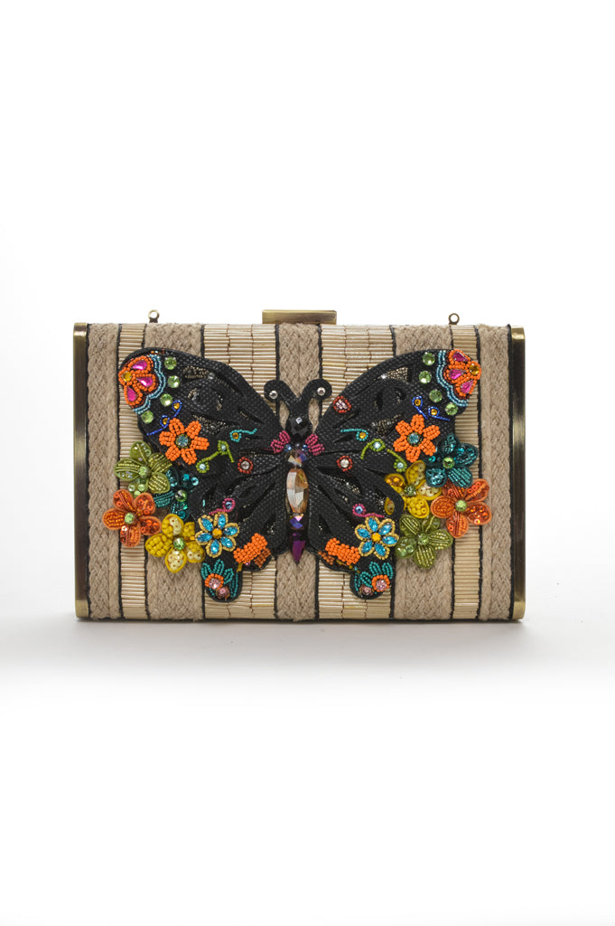 Mary Frances | 3D Butterfly Crossbody