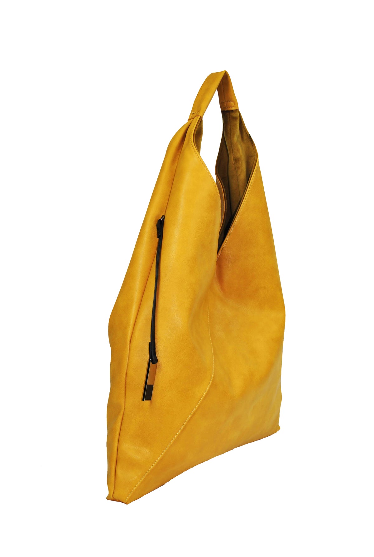 Thacker Le Pouch Yellow factory Suede tote