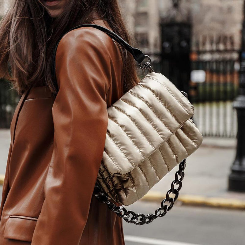 THINK ROYLN  Bar Bag Pearl Gold – Classy Bag Lady