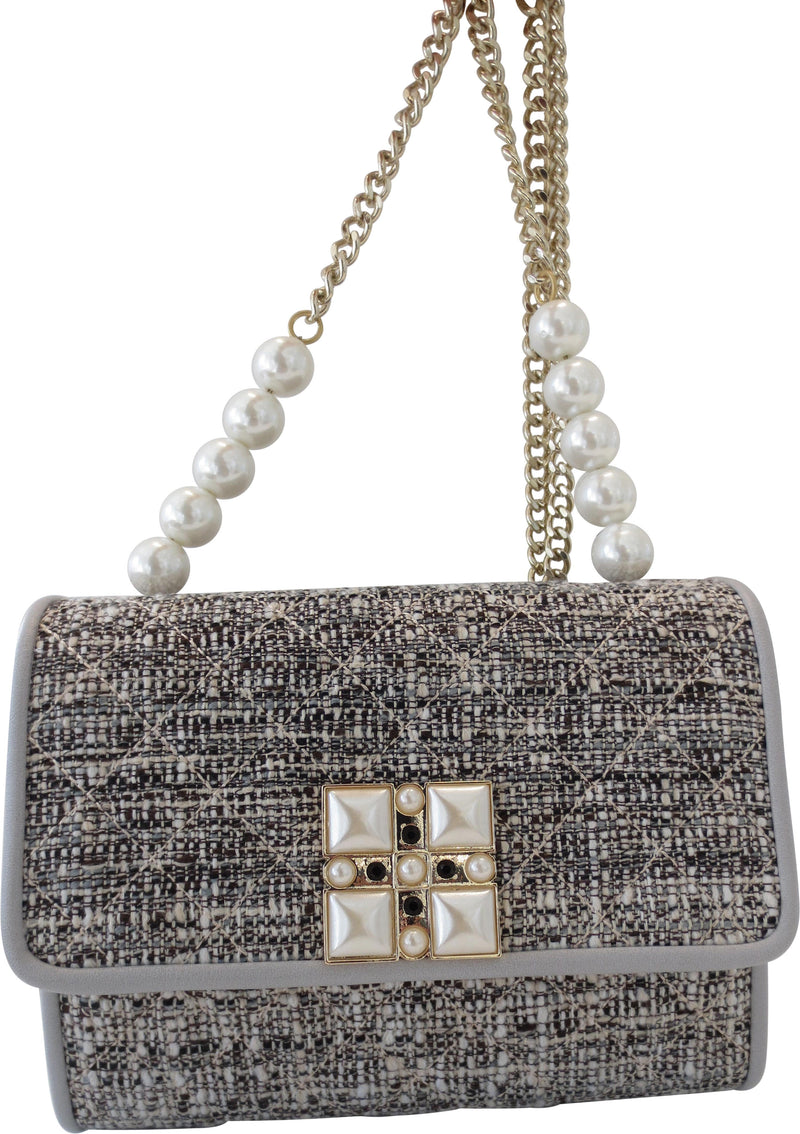 SONDRA ROBERTS Pearl Taupe – Classy Bag Lady - Main Image